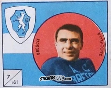 Sticker Sacchella - Figurine Calcio 1958-1959
 n. 161 - V.A.V.
