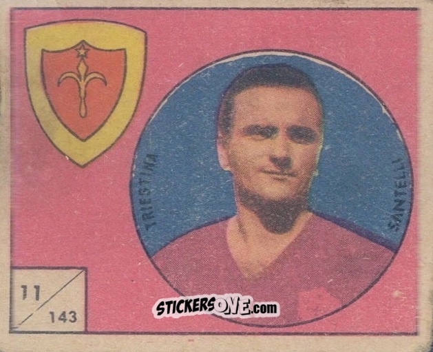 Sticker Santelli - Figurine Calcio 1958-1959
 n. 143 - V.A.V.
