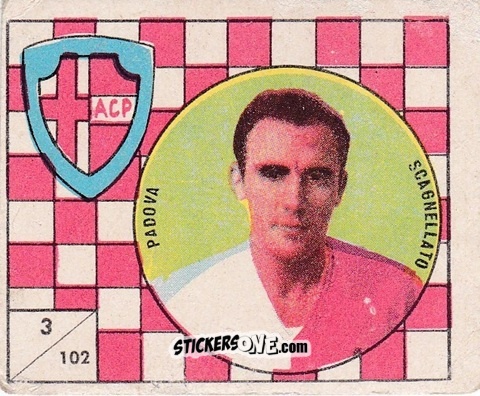 Sticker Scagnellato - Figurine Calcio 1958-1959
 n. 102 - V.A.V.
