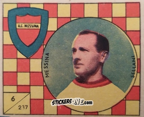 Sticker Sellani - Figurine Calcio 1958-1959
 n. 237 - V.A.V.
