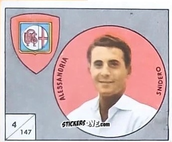 Cromo Snidero - Figurine Calcio 1958-1959
 n. 147 - V.A.V.
