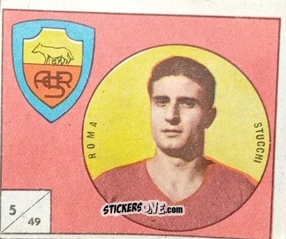 Sticker Stucchi - Figurine Calcio 1958-1959
 n. 49 - V.A.V.
