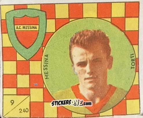 Sticker Torti - Figurine Calcio 1958-1959
 n. 240 - V.A.V.
