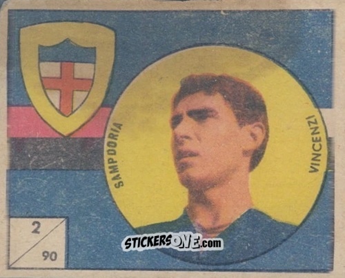 Cromo Vincenzi - Figurine Calcio 1958-1959
 n. 90 - V.A.V.
