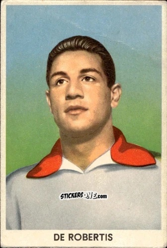Cromo De Robertis - Il Calcio Italiano 1959-1960
 n. 52 - SIDAM