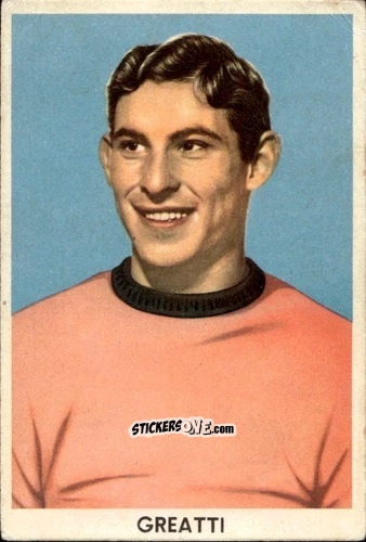 Sticker Greatti - Il Calcio Italiano 1959-1960
 n. 209 - SIDAM