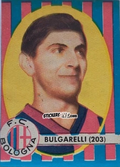 Figurina Bulgarelli - Campionato di Calcio 1961-1962
 n. 203 - Lampo