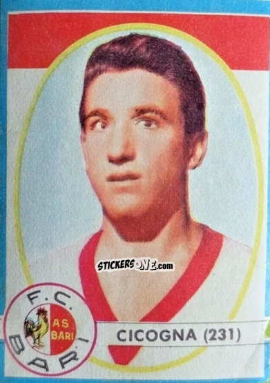Sticker Cicogna - Campionato di Calcio 1961-1962
 n. 231 - Lampo