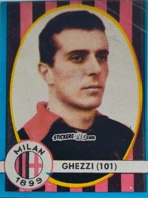 Sticker Ghezzi - Campionato di Calcio 1961-1962
 n. 101 - Lampo