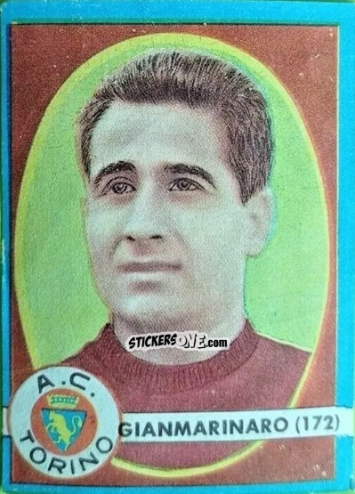 Sticker Gianmarinaro - Campionato di Calcio 1961-1962
 n. 172 - Lampo