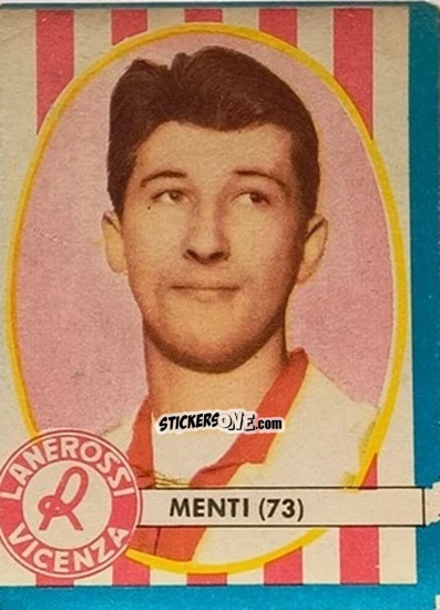 Sticker Menti - Campionato di Calcio 1961-1962
 n. 73 - Lampo