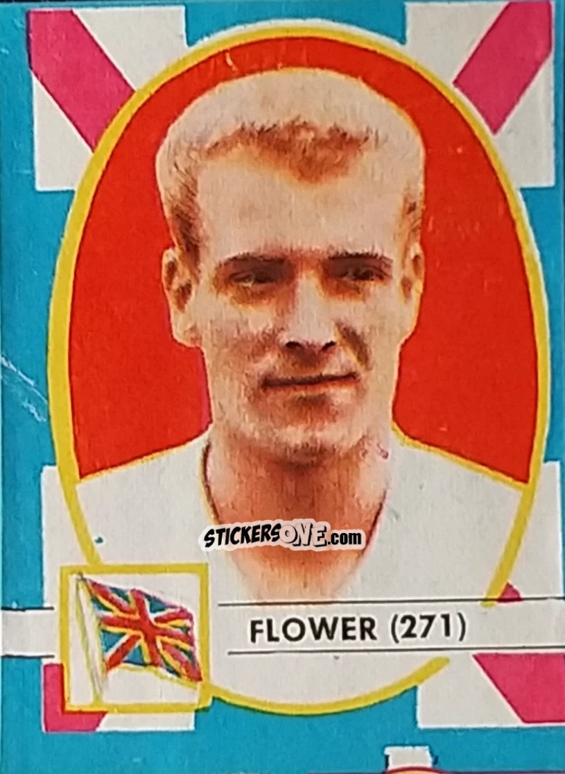 Cromo Ron Flowers - Campionato di Calcio 1961-1962
 n. 271 - Lampo
