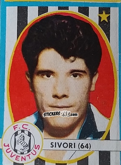 Sticker Sivori - Campionato di Calcio 1961-1962
 n. 64 - Lampo
