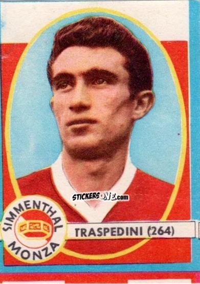 Sticker Traspedini - Campionato di Calcio 1961-1962
 n. 264 - Lampo