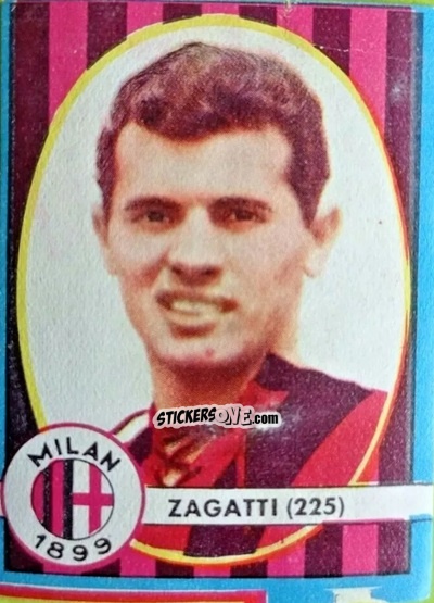 Sticker Zagatti - Campionato di Calcio 1961-1962
 n. 225 - Lampo