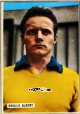 Cromo Albert Bruells - Fotocalcio 1963-1964
 n. 152 - EDIZIONE FILATELICHE
