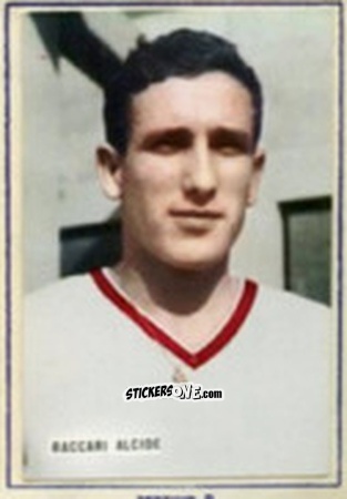 Figurina Alcide Baccari - Fotocalcio 1963-1964
 n. 15 - EDIZIONE FILATELICHE
