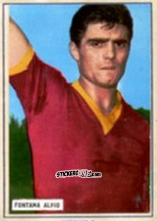 Sticker Alfio Fontana - Fotocalcio 1963-1964
 n. 159 - EDIZIONE FILATELICHE
