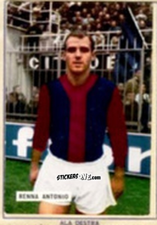 Sticker Antonio Renna - Fotocalcio 1963-1964
 n. 36 - EDIZIONE FILATELICHE

