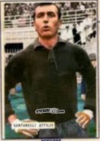 Cromo Attilio Santarelli - Fotocalcio 1963-1964
 n. 109 - EDIZIONE FILATELICHE
