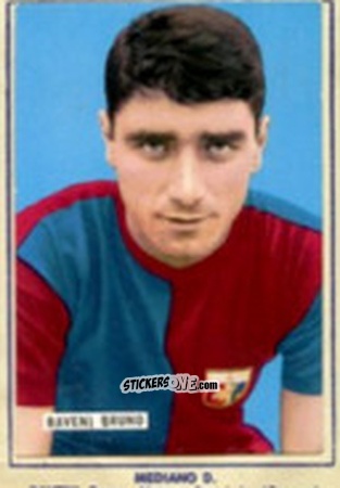 Sticker Bruno Baveni - Fotocalcio 1963-1964
 n. 66 - EDIZIONE FILATELICHE
