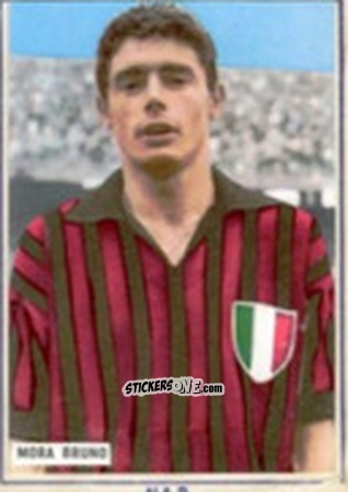 Cromo Bruno Mora - Fotocalcio 1963-1964
 n. 144 - EDIZIONE FILATELICHE
