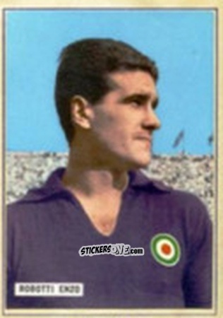 Cromo Enzo Robotti - Fotocalcio 1963-1964
 n. 51 - EDIZIONE FILATELICHE
