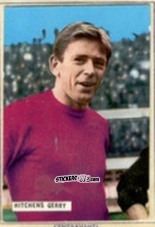 Figurina Gerry Hitchens - Fotocalcio 1963-1964
 n. 203 - EDIZIONE FILATELICHE
