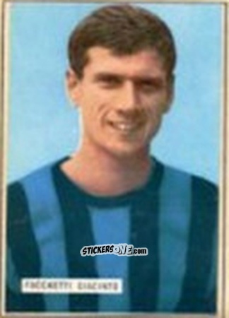 Cromo Giacinto Facchetti - Fotocalcio 1963-1964
 n. 74 - EDIZIONE FILATELICHE
