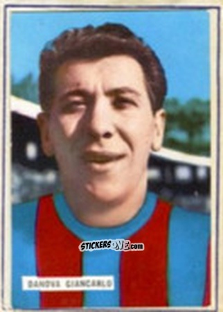 Cromo Giancarlo Danova - Fotocalcio 1963-1964
 n. 48 - EDIZIONE FILATELICHE
