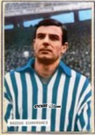 Sticker Gianfranco Bozzao - Fotocalcio 1963-1964
 n. 182 - EDIZIONE FILATELICHE
