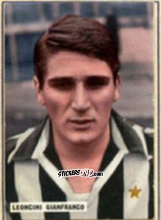 Cromo Gianfranco Leoncini - Fotocalcio 1963-1964
 n. 86 - EDIZIONE FILATELICHE
