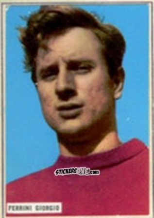 Cromo Giorgio Ferrini - Fotocalcio 1963-1964
 n. 200 - EDIZIONE FILATELICHE
