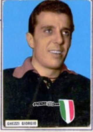 Figurina Giorgio Ghezzi - Fotocalcio 1963-1964
 n. 133 - EDIZIONE FILATELICHE
