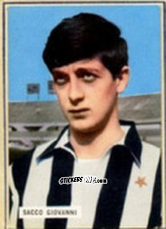 Sticker Giovanni Sacco - Fotocalcio 1963-1964
 n. 88 - EDIZIONE FILATELICHE
