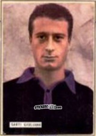 Sticker Giuliano Sarti - Fotocalcio 1963-1964
 n. 73 - EDIZIONE FILATELICHE
