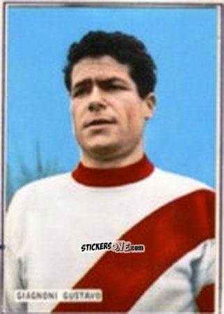 Cromo Gustavo Giagnoni - Fotocalcio 1963-1964
 n. 117 - EDIZIONE FILATELICHE
