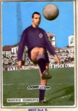 Sticker Humberto Maschio - Fotocalcio 1963-1964
 n. 57 - EDIZIONE FILATELICHE
