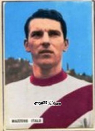 Sticker Italo Mazzero - Fotocalcio 1963-1964
 n. 112 - EDIZIONE FILATELICHE
