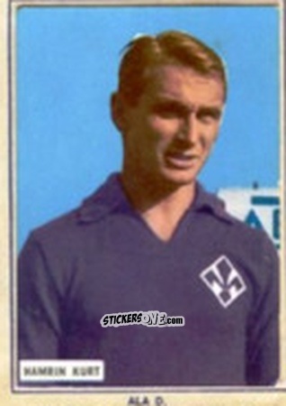 Figurina Kurt Hamrin - Fotocalcio 1963-1964
 n. 60 - EDIZIONE FILATELICHE
