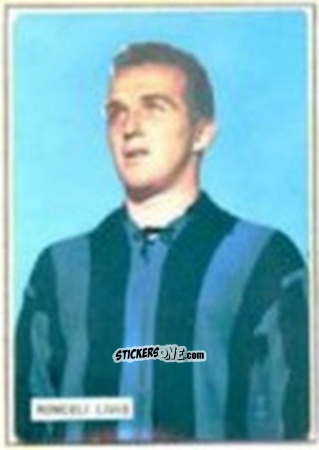 Cromo Livio Roncoli - Fotocalcio 1963-1964
 n. 2 - EDIZIONE FILATELICHE
