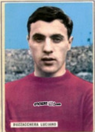 Sticker Luciano Buzzacchera - Fotocalcio 1963-1964
 n. 194 - EDIZIONE FILATELICHE
