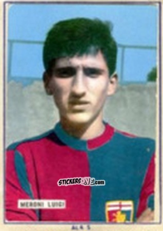 Figurina Luigi Meroni - Fotocalcio 1963-1964
 n. 72 - EDIZIONE FILATELICHE
