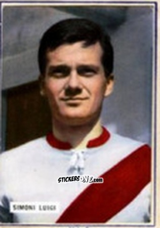 Cromo Luigi Simoni - Fotocalcio 1963-1964
 n. 118 - EDIZIONE FILATELICHE

