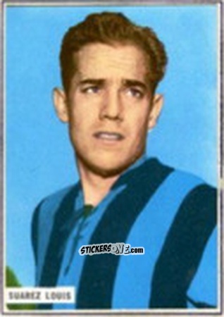 Sticker Luis Suarez - Fotocalcio 1963-1964
 n. 80 - EDIZIONE FILATELICHE
