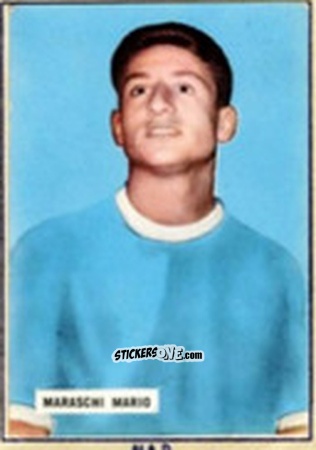 Cromo Mario Maraschi - Fotocalcio 1963-1964
 n. 108 - EDIZIONE FILATELICHE
