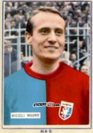 Sticker Mauro Bicicli - Fotocalcio 1963-1964
 n. 70 - EDIZIONE FILATELICHE
