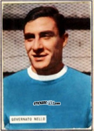 Sticker Nello Governato - Fotocalcio 1963-1964
 n. 105 - EDIZIONE FILATELICHE
