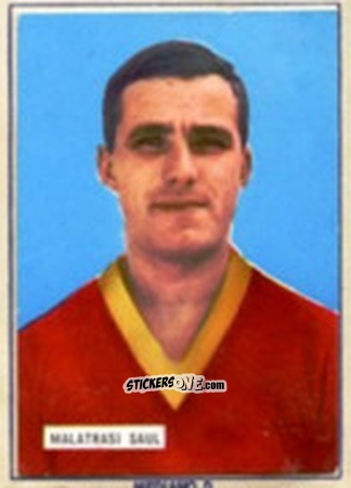 Sticker Saul Malatrasi - Fotocalcio 1963-1964
 n. 162 - EDIZIONE FILATELICHE
