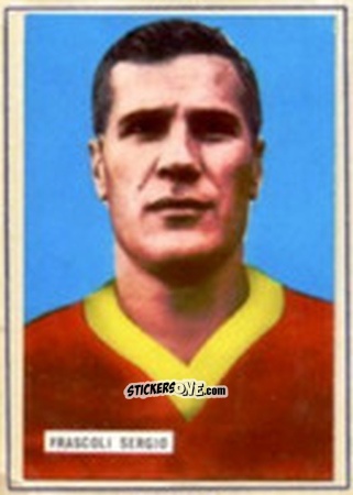 Figurina Sergio Frascoli - Fotocalcio 1963-1964
 n. 160 - EDIZIONE FILATELICHE

